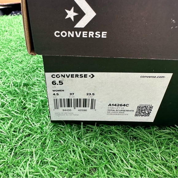 Converse Chuck Taylor All Star Lift Hi Total Eclipse - Picture 6 of 14